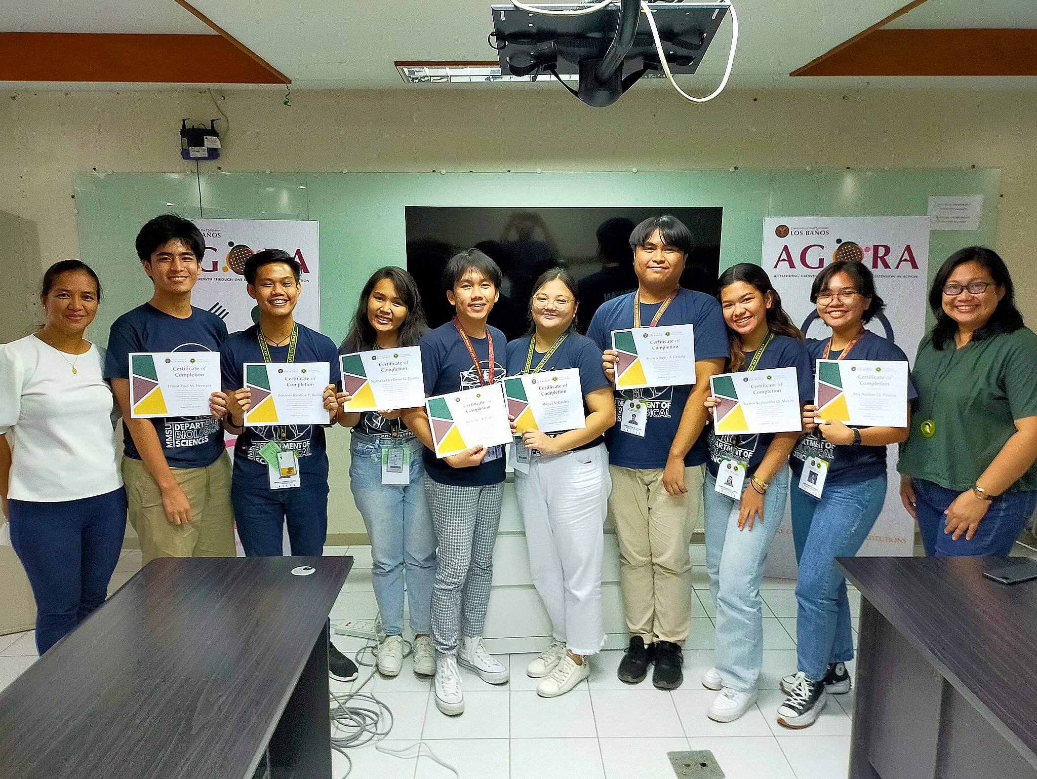Eight MMSU students complete internship at the Museum