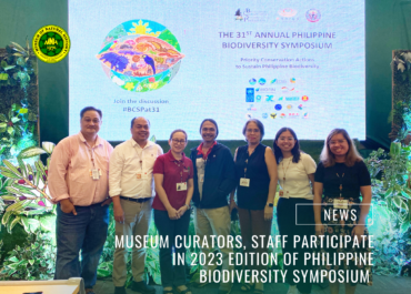 Museum curators, staff participate in 2023 edition of Philippine Biodiversity Symposium